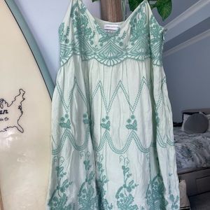 Urban Outfitters Teal/green dress